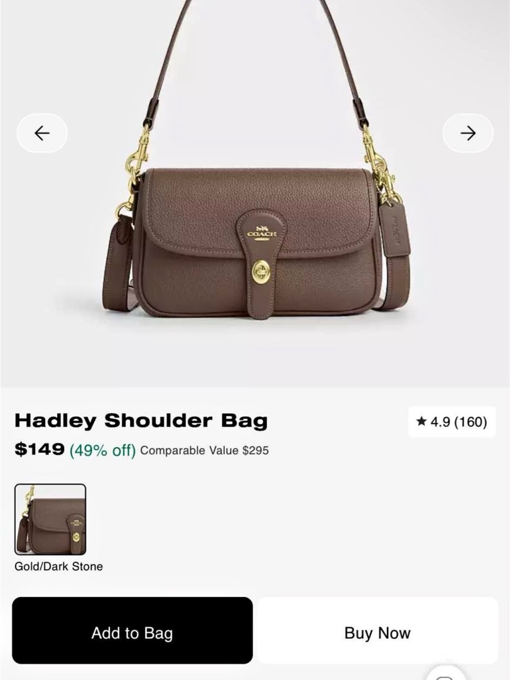 Coach Hadley bag - Picture 14 of 14